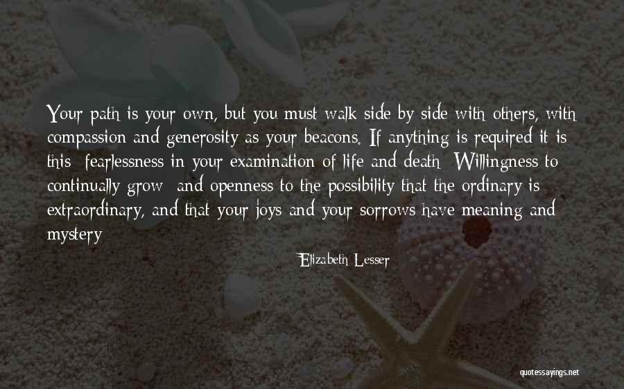 Life With You Is Quotes By Elizabeth Lesser Life With You Is Quotes By Elizabeth Lesser
