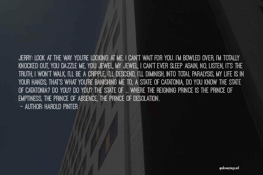 Life With Your Husband Quotes By Harold Pinter