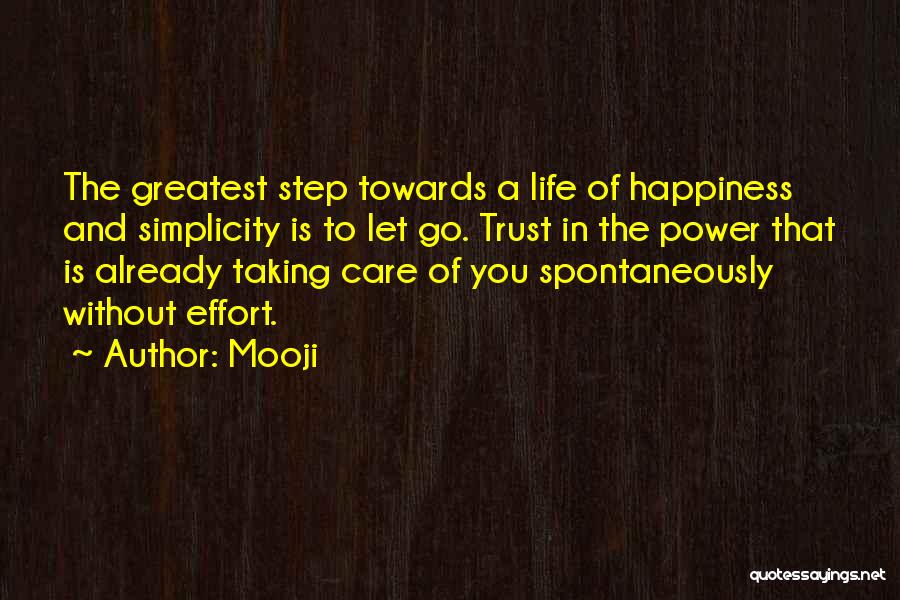 Life Without Care Quotes By Mooji