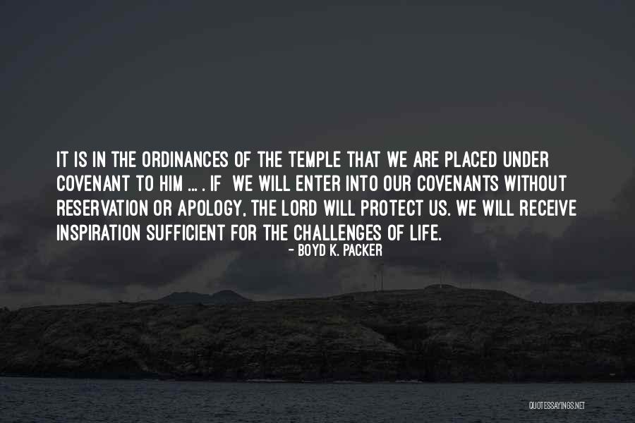 Life Without Challenges Quotes By Boyd K. Packer Life Without Challenges Quotes By Boyd K. Packer
