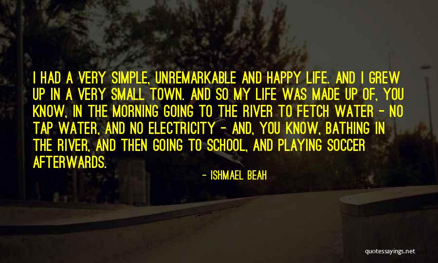 Life Without Electricity Quotes By Ishmael Beah