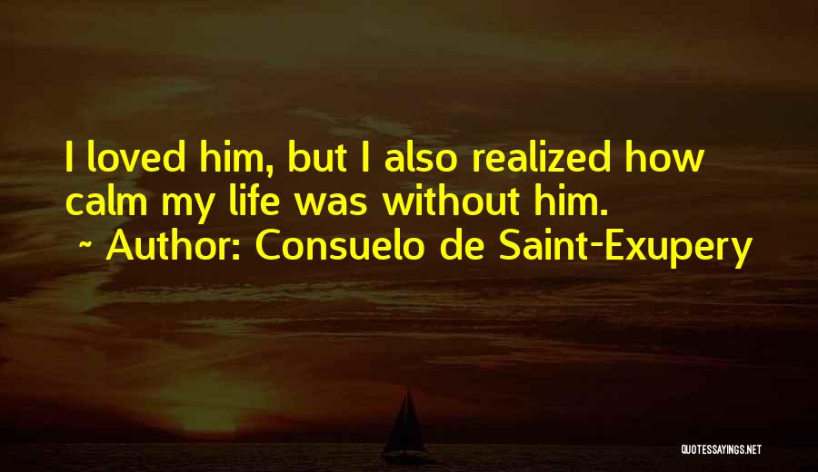 Life Without Him Quotes By Consuelo De Saint-Exupery