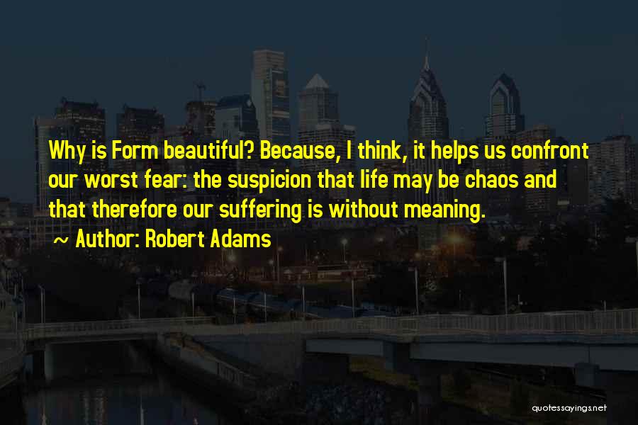 Life Without Meaning Quotes By Robert Adams