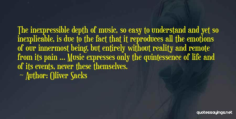 Life Without Music Quotes By Oliver Sacks
