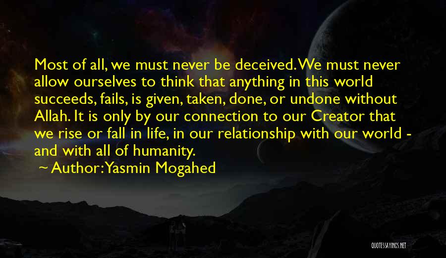 Life Without Relationship Quotes By Yasmin Mogahed
