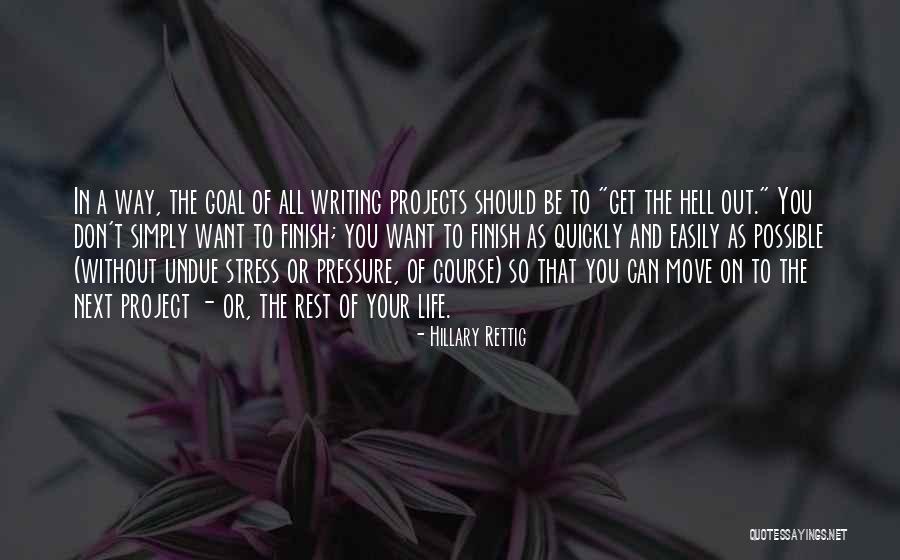 Life Without Stress Quotes By Hillary Rettig Life Without Stress Quotes By Hillary Rettig