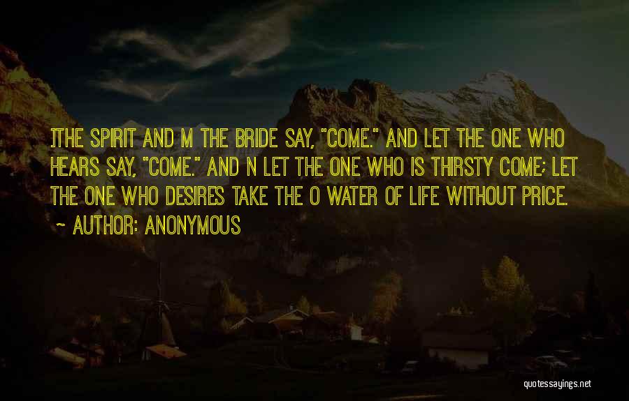 Life Without Water Quotes By Anonymous