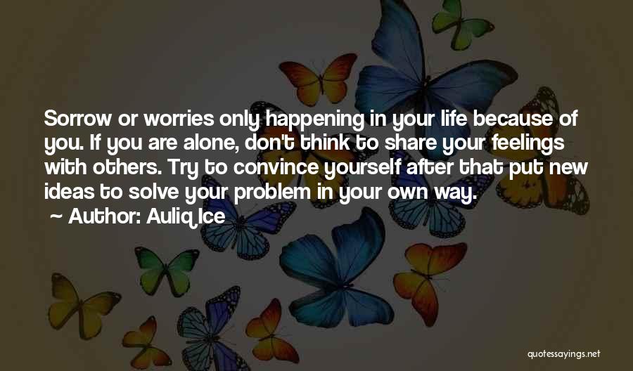 Life Without Worries Quotes By Auliq Ice