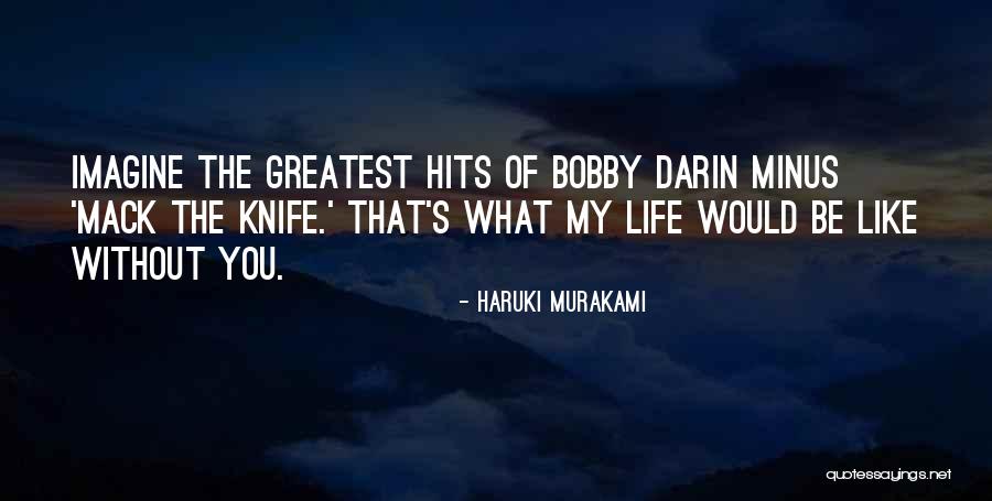 Life Without You Like Quotes By Haruki Murakami