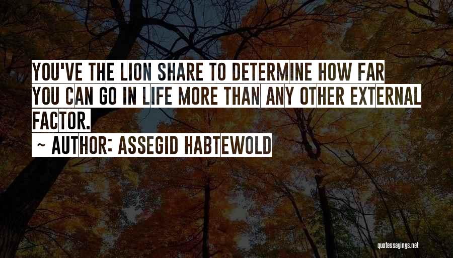 Life You Can Share Quotes By Assegid Habtewold