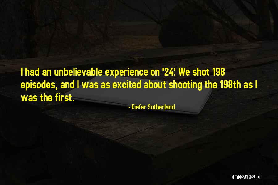 Lifeaffirming Quotes By Kiefer Sutherland Lifeaffirming Quotes By Kiefer Sutherland
