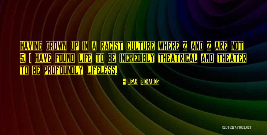 Lifeless In Life Quotes By Beah Richards Lifeless In Life Quotes By Beah Richards