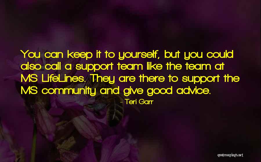Lifelines Quotes By Teri Garr Lifelines Quotes By Teri Garr