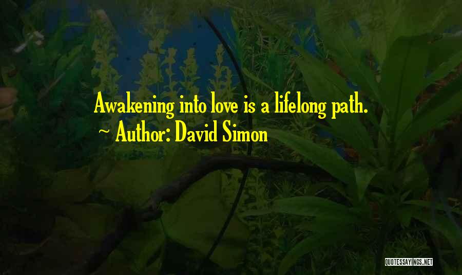 Lifelong Love Quotes By David Simon