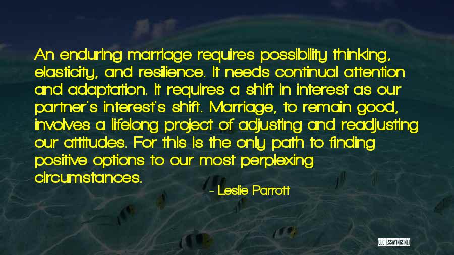 Lifelong Love Quotes By Leslie Parrott