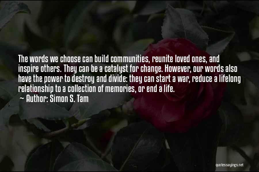 Lifelong Love Quotes By Simon S. Tam Lifelong Love Quotes By Simon S. Tam