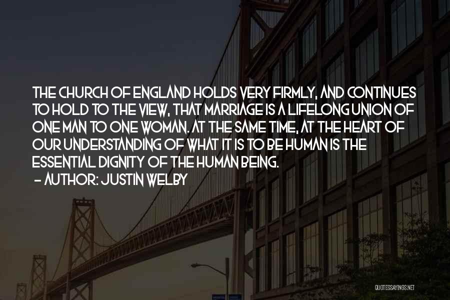 Lifelong Marriage Quotes By Justin Welby