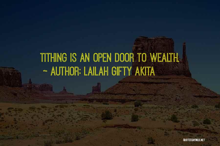 Life's An Open Door Quotes By Lailah Gifty Akita