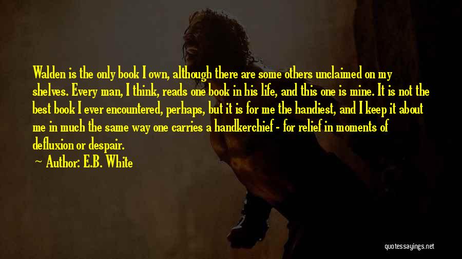 Life's Best Moments Quotes By E.B. White