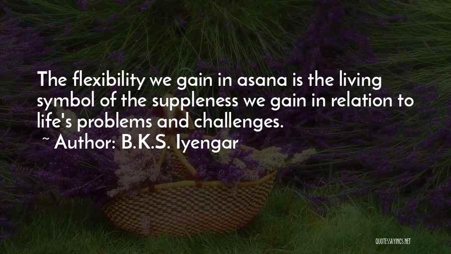 Life's Challenges Quotes By B.K.S. Iyengar