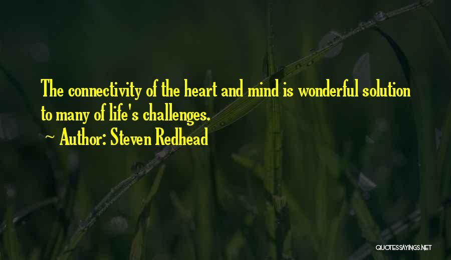 Life's Challenges Quotes By Steven Redhead