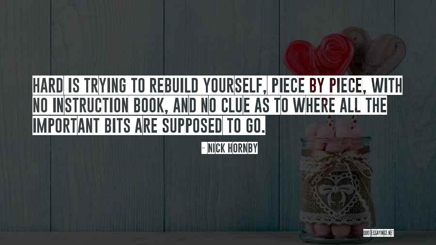 Life's Instruction Book Quotes By Nick Hornby Life's Instruction Book Quotes By Nick Hornby