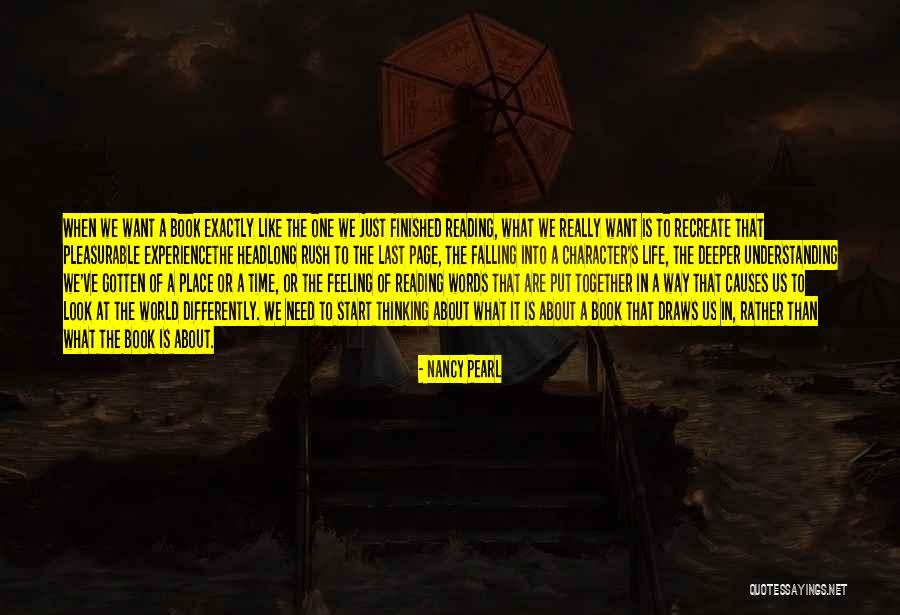 Life's Like A Book Quotes By Nancy Pearl Life's Like A Book Quotes By Nancy Pearl