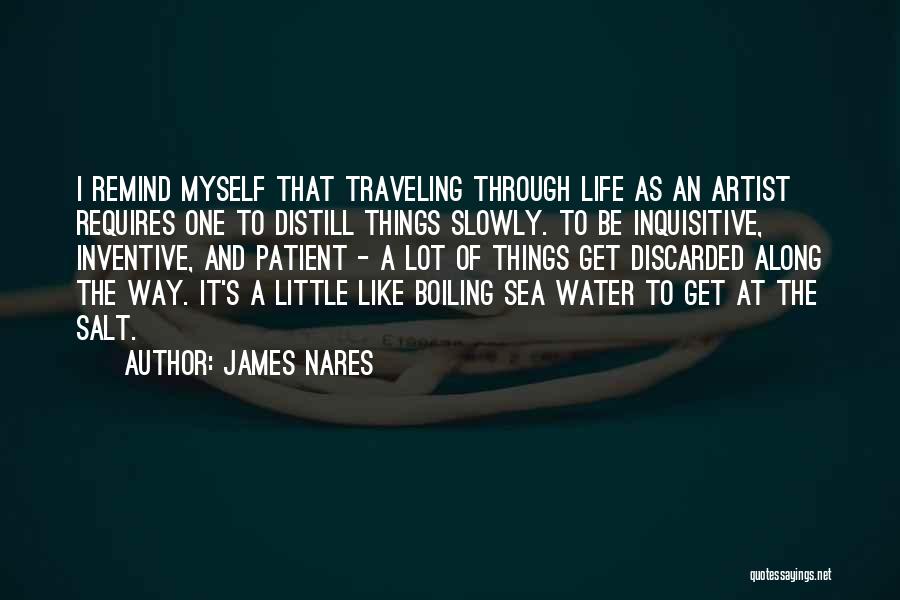 Life's Little Things Quotes By James Nares