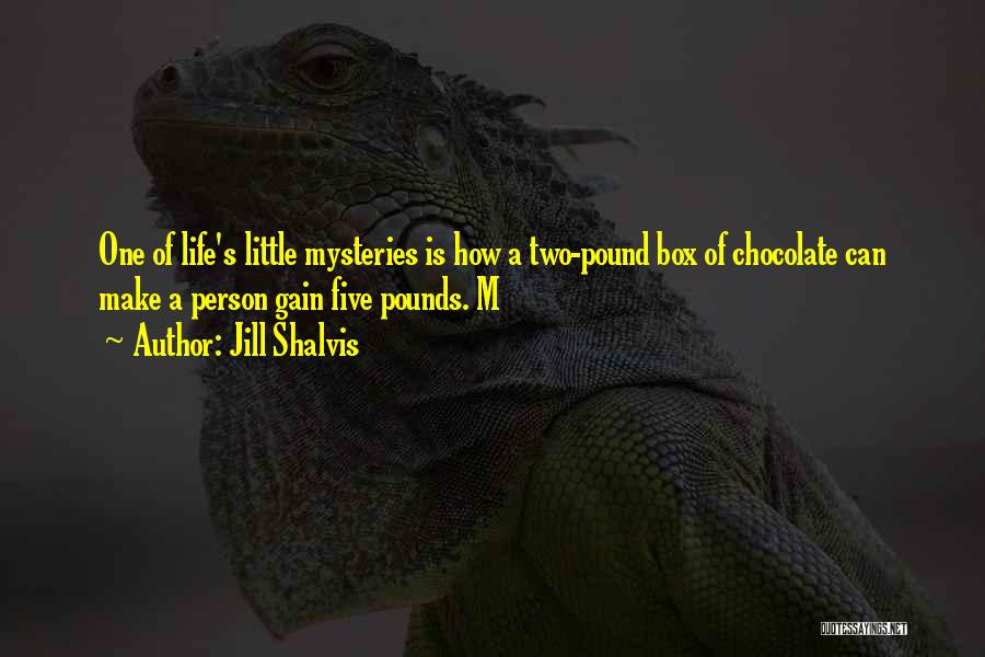 Life's Mysteries Quotes By Jill Shalvis