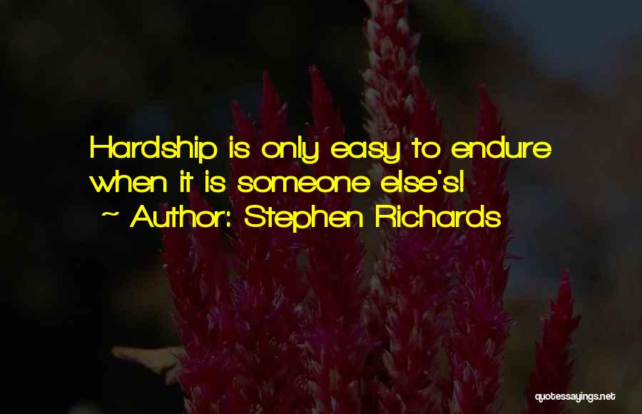 Lifes Quotes By Stephen Richards