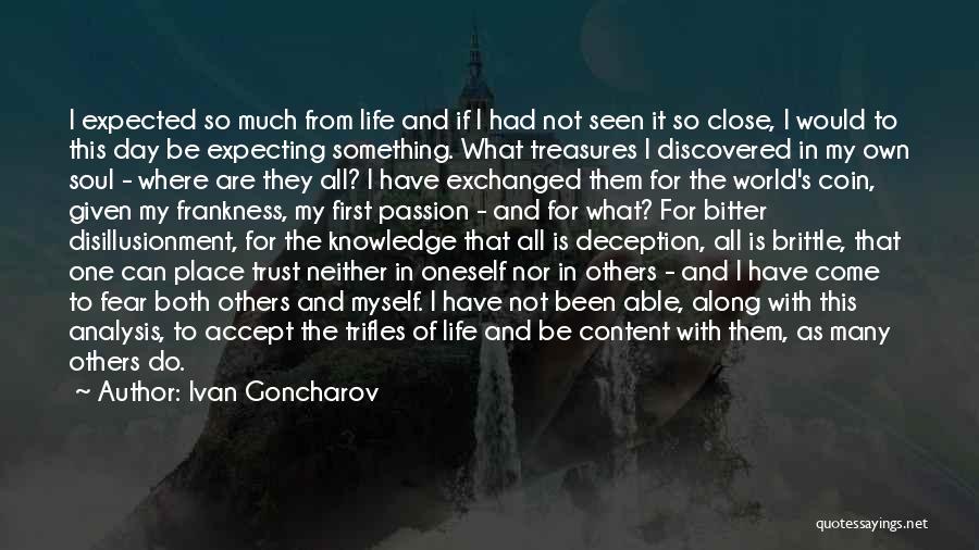 Life's Treasures Quotes By Ivan Goncharov