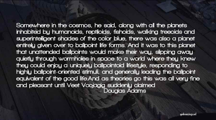 Lifestyle Book Quotes By Douglas Adams Lifestyle Book Quotes By Douglas Adams