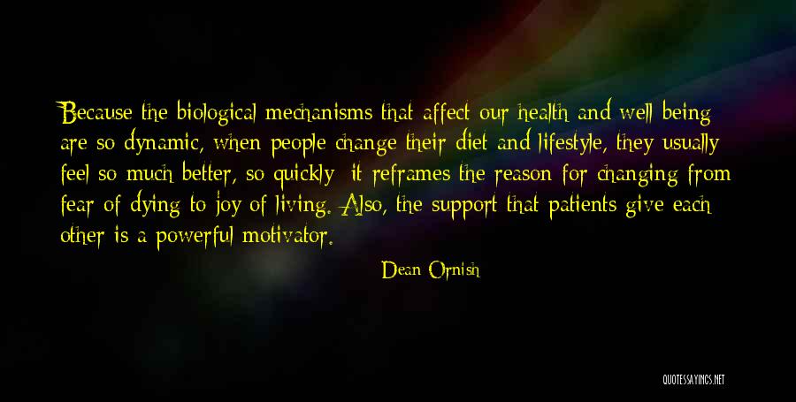 Lifestyle Change Quotes By Dean Ornish