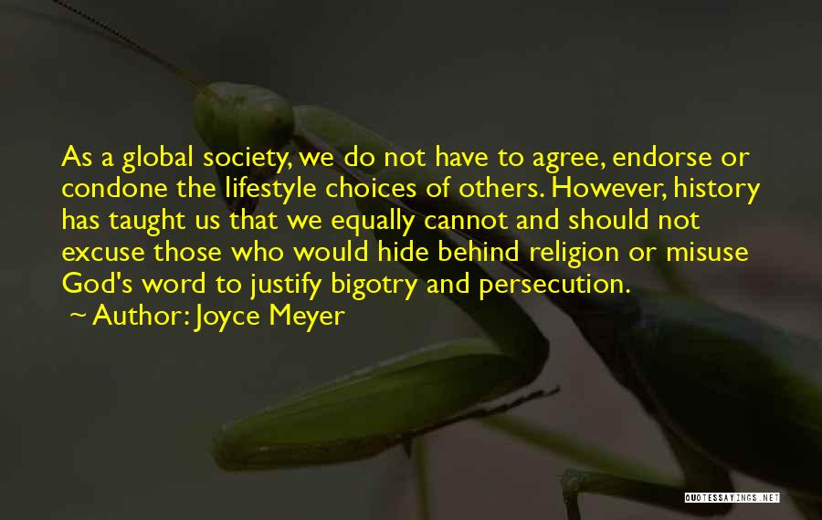 Lifestyle Choices Quotes By Joyce Meyer