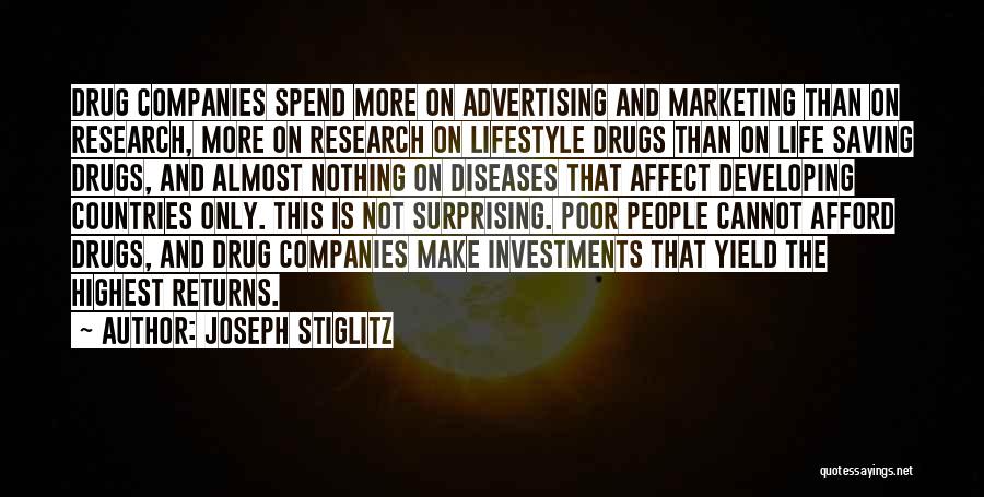 Lifestyle Diseases Quotes By Joseph Stiglitz