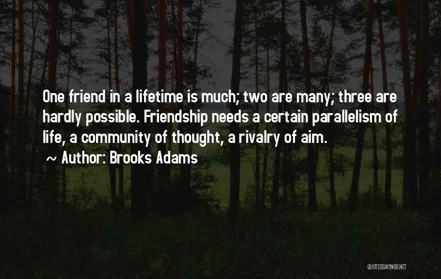 Lifetime Best Friend Quotes By Brooks Adams