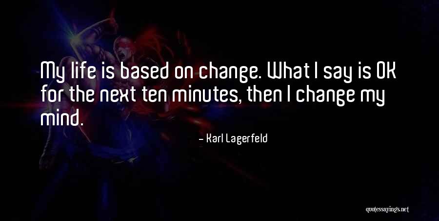 Lifson Re Quotes By Karl Lagerfeld Lifson Re Quotes By Karl Lagerfeld