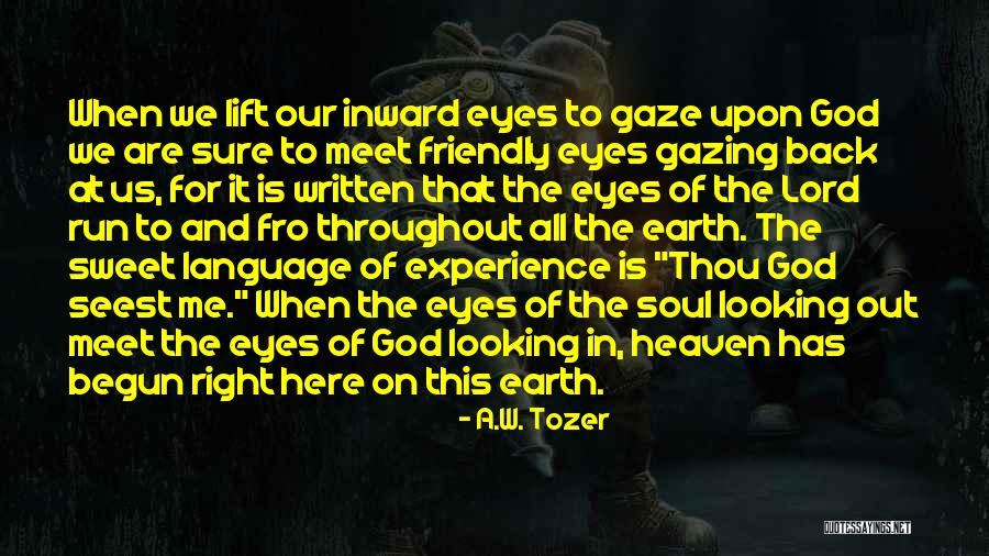 Lift Me Up Lord Quotes By A.W. Tozer