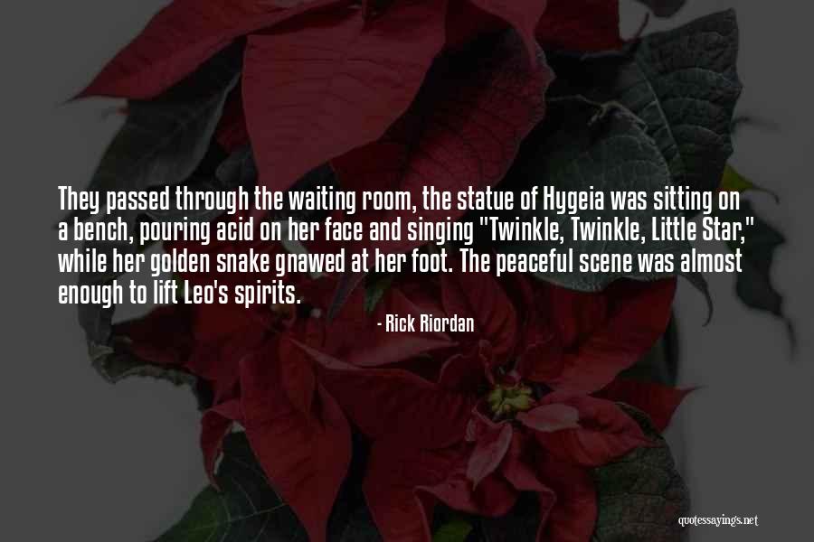 Lift Up Your Spirits Quotes By Rick Riordan Lift Up Your Spirits Quotes By Rick Riordan