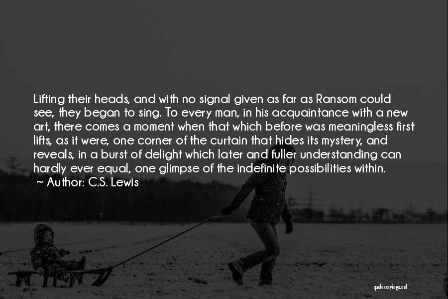 Lifting Quotes By C.S. Lewis