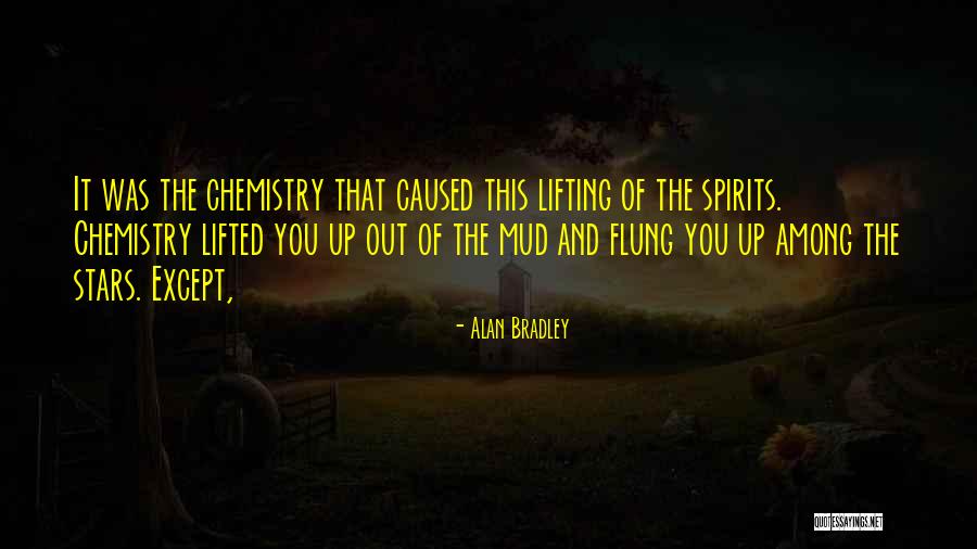 Lifting Someone's Spirits Quotes By Alan Bradley