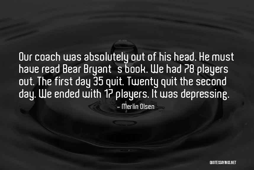 Lifting The Spirit Quotes By Merlin Olsen Lifting The Spirit Quotes By Merlin Olsen