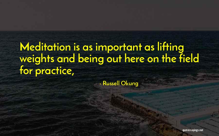 Lifting Weights Quotes By Russell Okung Lifting Weights Quotes By Russell Okung