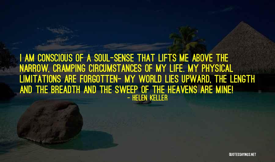 Lifts Quotes By Helen Keller