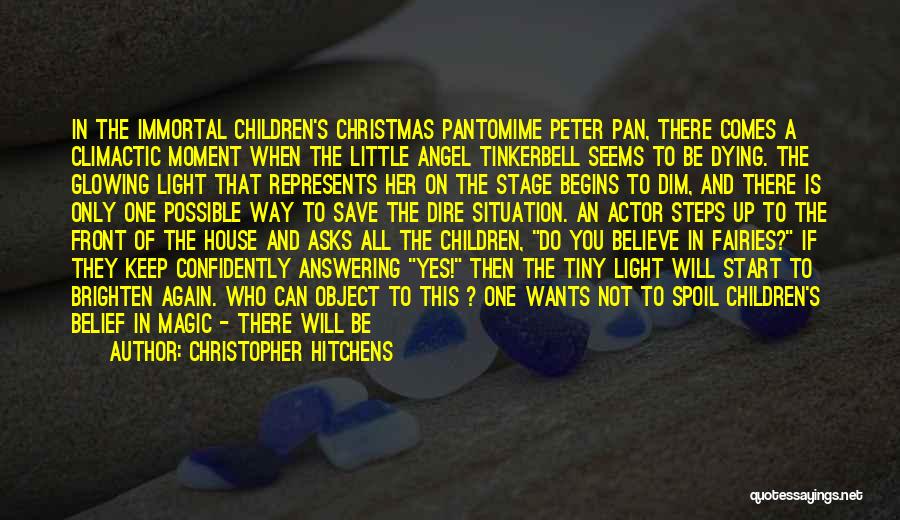 Light And Christmas Quotes By Christopher Hitchens