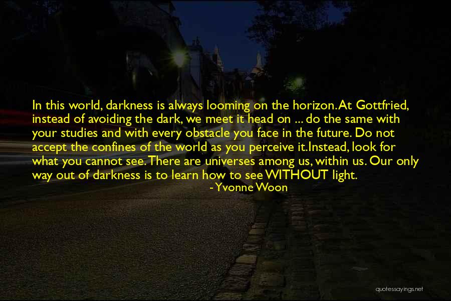 Light And Darkness Within Quotes By Yvonne Woon Light And Darkness Within Quotes By Yvonne Woon