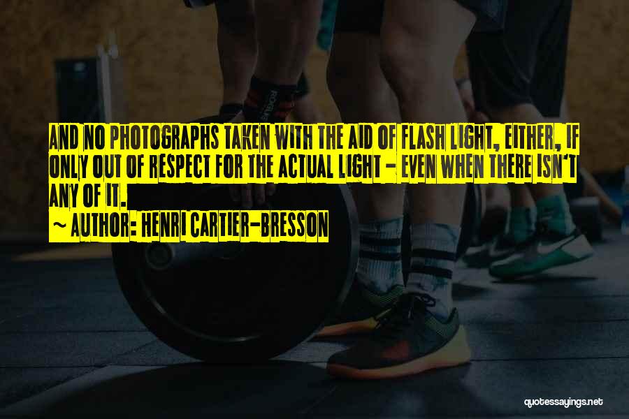 Light And Photography Quotes By Henri Cartier-Bresson