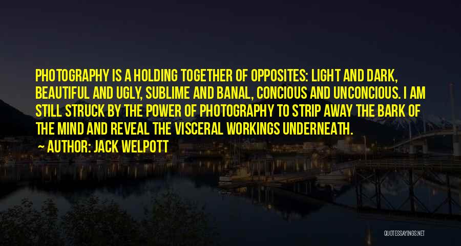Light And Photography Quotes By Jack Welpott