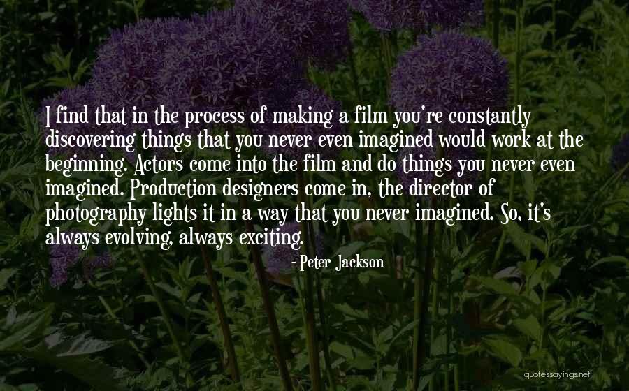 Light And Photography Quotes By Peter Jackson