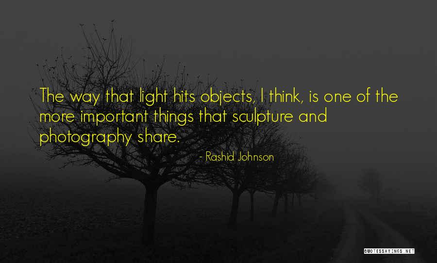 Light And Photography Quotes By Rashid Johnson Light And Photography Quotes By Rashid Johnson
